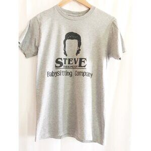 💸 Stranger Things gray short sleeve shirt sz Small